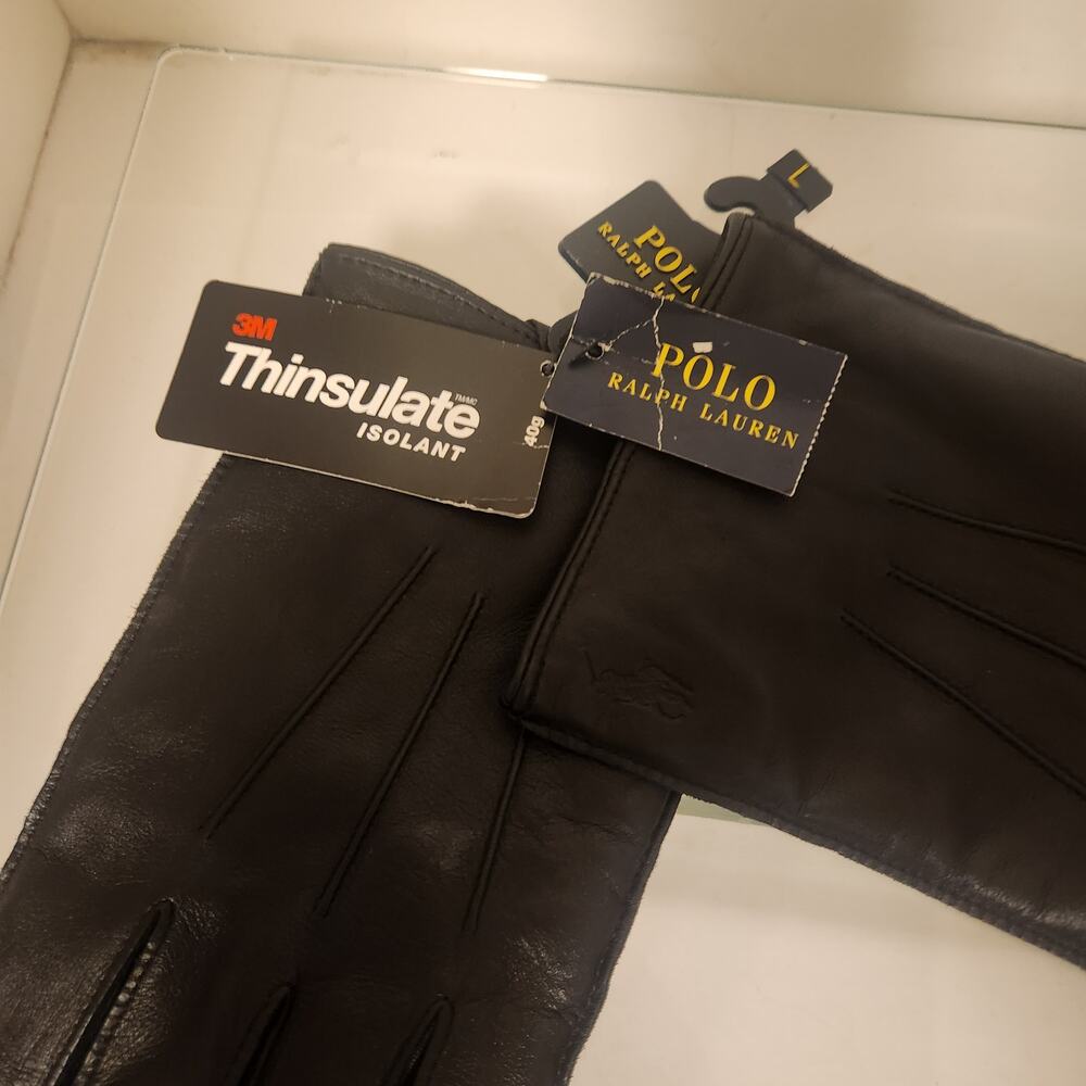 NWT Polo 3m Thinsulate Gloves size Large